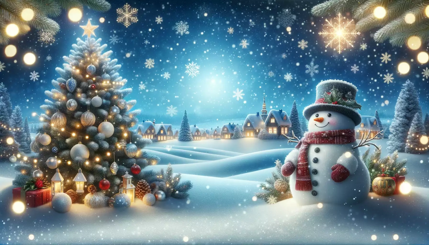 Image de fond de Noël